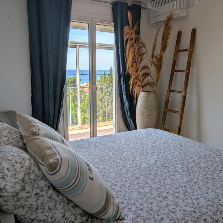 vue mer grande terrasse plage à 2 min à pieds - Apartamento de 1 dormitorio - 12