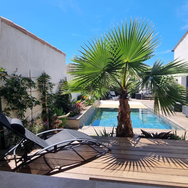 La Chambre Côté Piscine - Chambre Double - Vue sur Piscine - 14