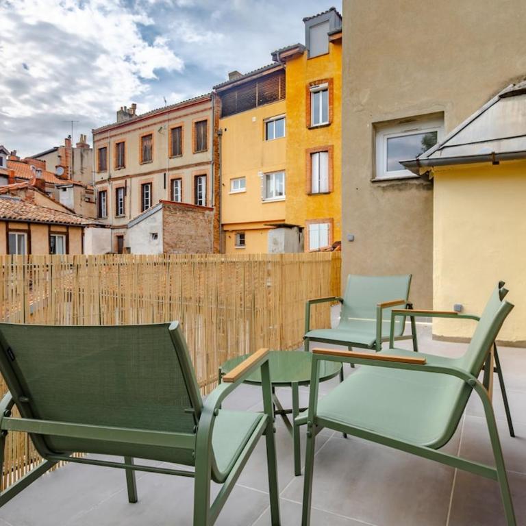 Magnifique appartement TERRASSE et PARKING privé place Dupuy - One-Bedroom Apartment - 13