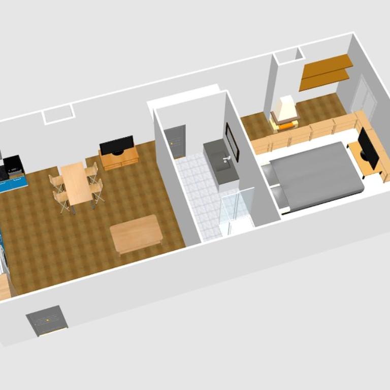 Duplex cosy-Wifi-Parking-Netflix-Lyon 9 - Appartamento con 1 Camera da Letto - 6