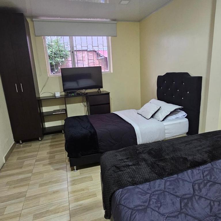 Roma House N- suite Campin Movistar Ministerios Simón Bolivar - Habitación Doble con vistas al jardín - 10