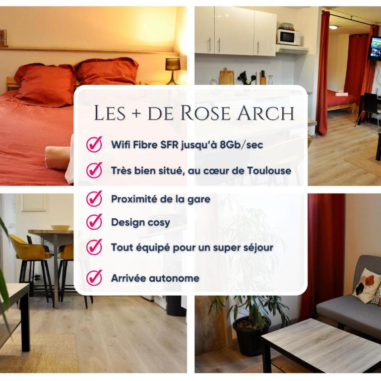 Le Spot de Bayard - Hypercentre Toulouse, Gare Matabiau, Accueil h24, Wi-Fi - One-Bedroom Apartment - 13
