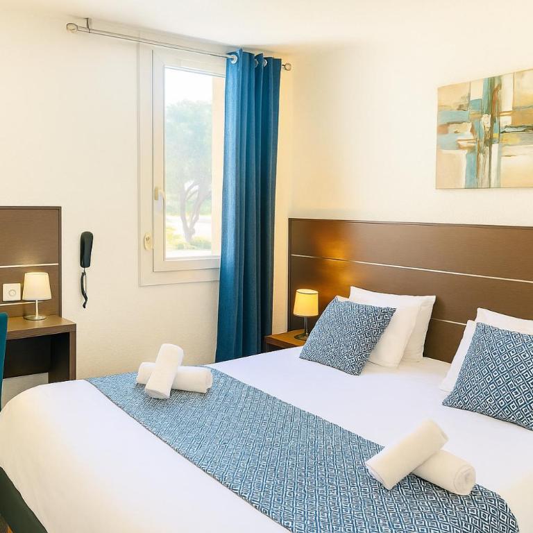 Hotel & Spa Gil de France Cap d'Agde - Chambre Double avec Accès à la Piscine Chauffée - 15