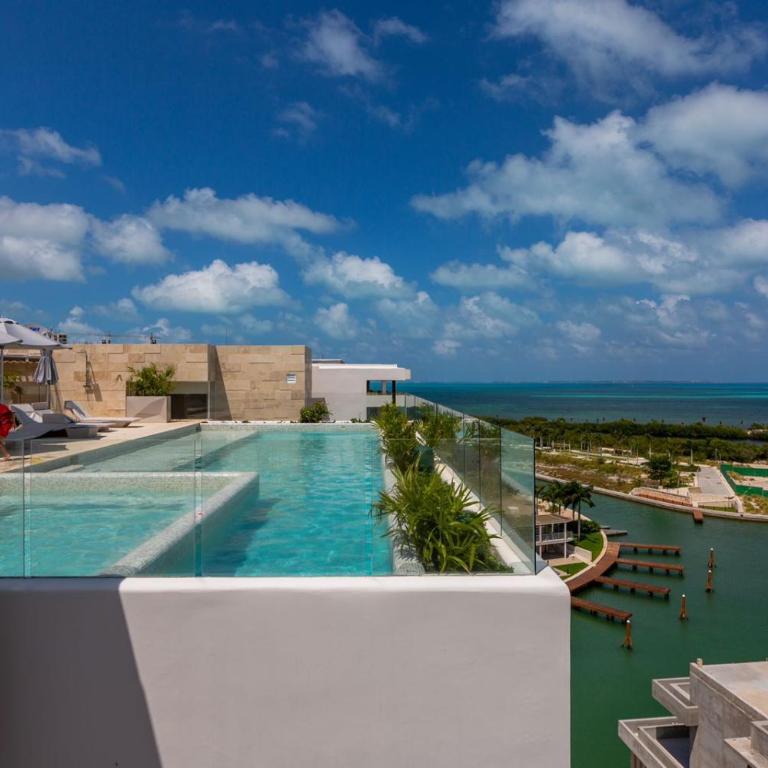 3BR Apt in Puerto Cancun with Rooftop/Beach access - Apartamento de 3 dormitorios - 19
