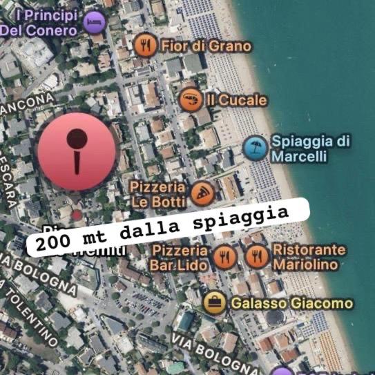 Conero Casa - Marcelli di Numana in Piazzale Eolie 6 con Parcheggio Esclusivo - Appartamento con 1 Camera da Letto - 24