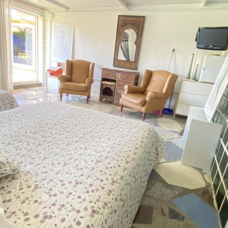 Jacaranda - Habitación con cama extragrande y vistas al jardín - 17