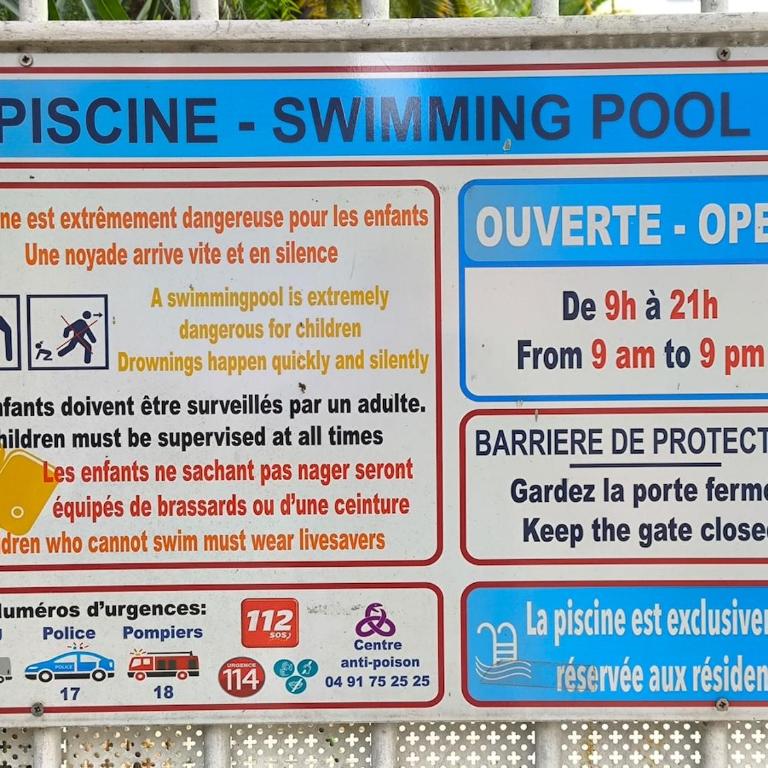 Home2Sea - Piscine, Jardin, studio cabine, 1 canapé lit convertible 2 ADULTES, 1 lit superposé triple 3 ENFANTS ou ADOS - Appartement 1 Chambre - 47
