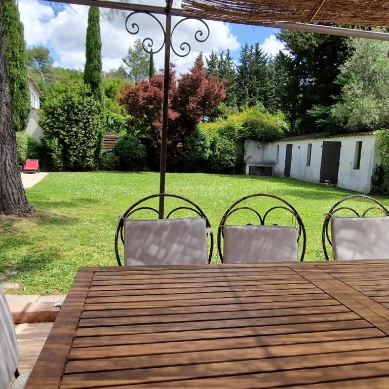 Villa Rosa peaceful haven 10m from Aix 11 guests - Villa - 35