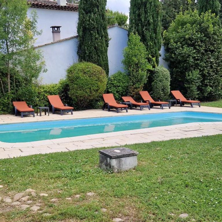 Villa Rosa peaceful haven 10m from Aix 11 guests - Villa - 2