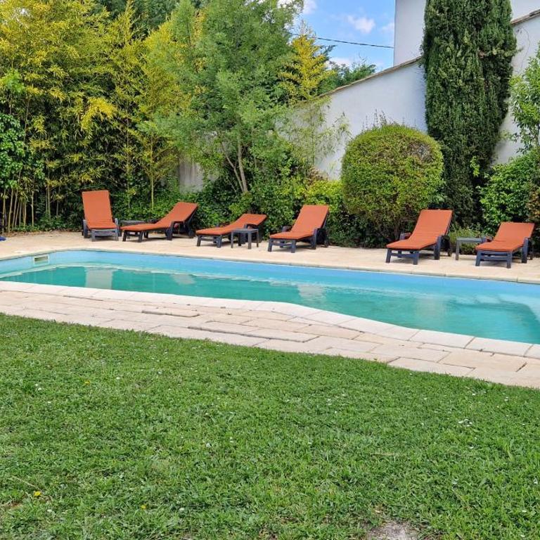 Villa Rosa peaceful haven 10m from Aix 11 guests - Villa - 37