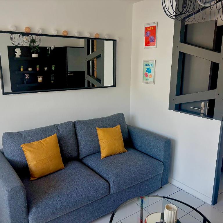 L'Azur - T2 - Parking privé- Centre ville - Confort - Apartment mit 1 Schlafzimmer - 5