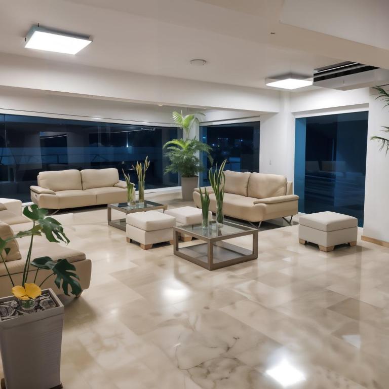 Un espacio sofisticado en medio de El Laguito Edificio Poseidon del Caribe - Apartamento de 2 dormitorios con balcón y vistas al mar - 5