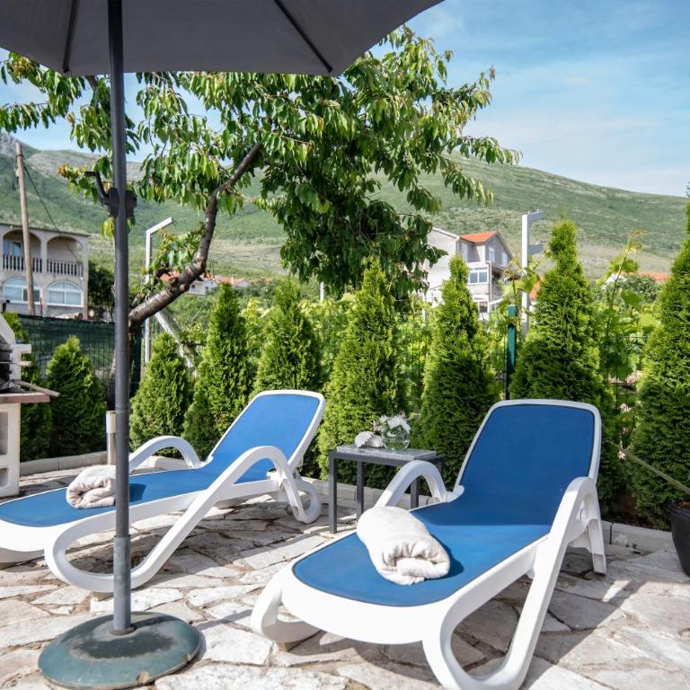 Azzurro Apartments with Swimming pool & Jacuzzi - Apartman sa 1 Spavaćom Sobom - 19