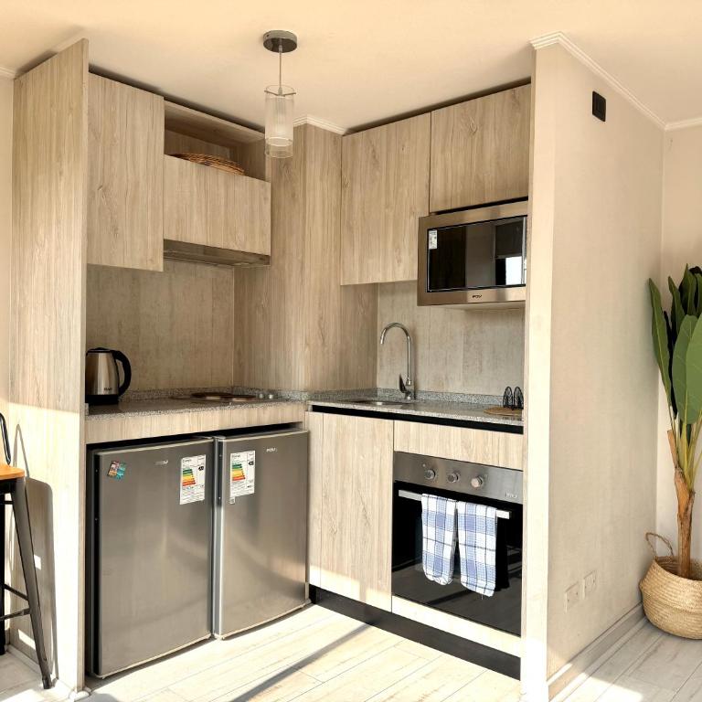 Studio amplio en Ñuñoa - Apartamento de 1 dormitorio - 5