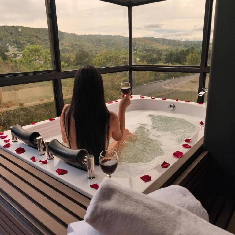 Medellín Luxury cabin in Rionegro Ant Airport - Chalet de 1 dormitorio - 10