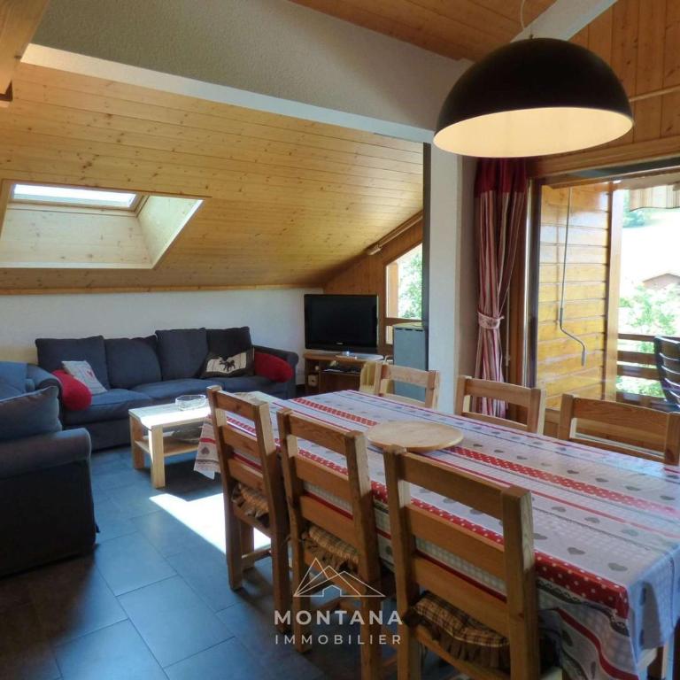 Duplex 4 pièces + mezzanine pour 8 personnes au Grand-Bornand - FR-1-458-227 - Apartment - 1