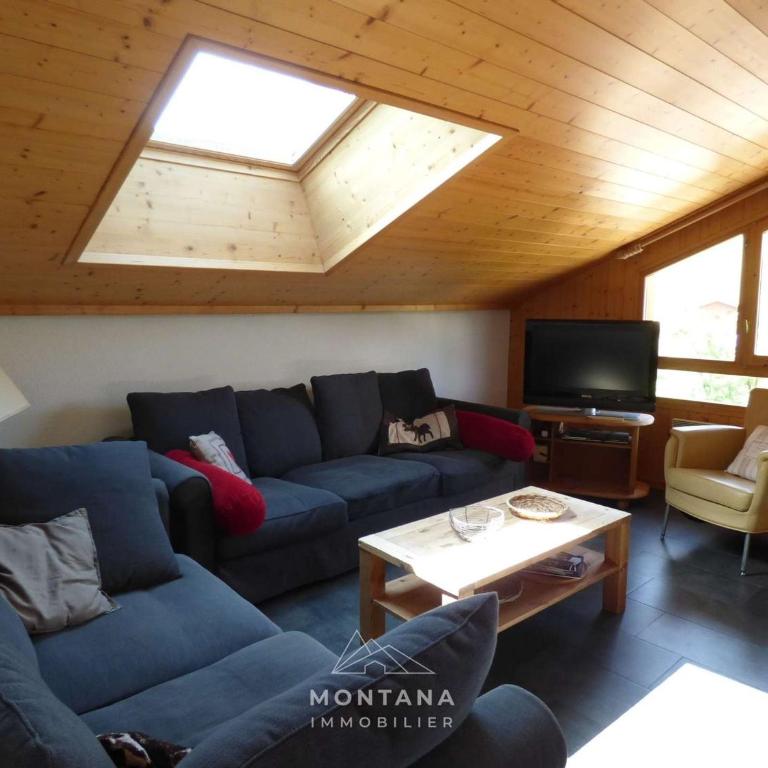 Duplex 4 pièces + mezzanine pour 8 personnes au Grand-Bornand - FR-1-458-227 - Apartment - 4
