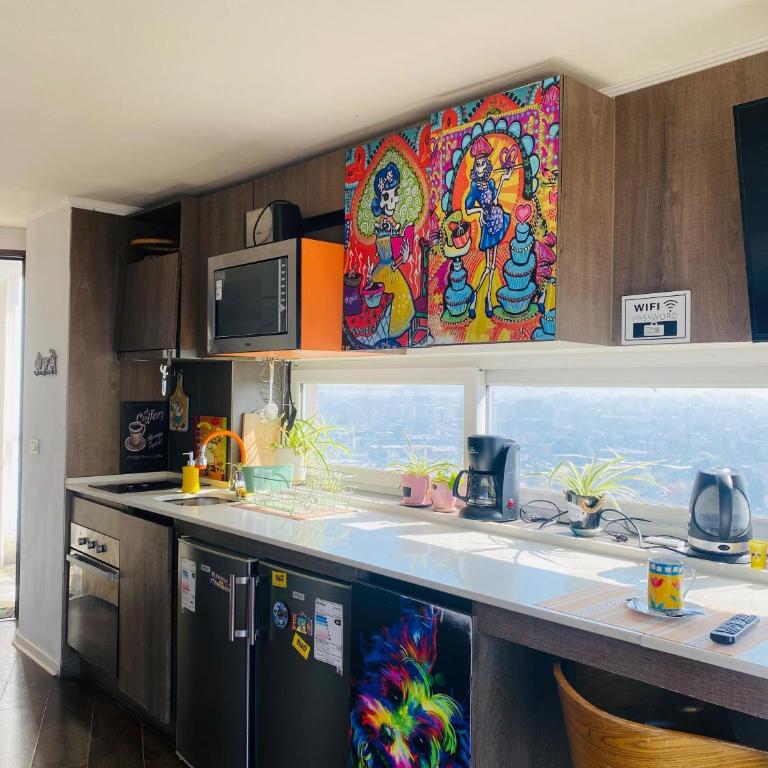 Departamento completo vista a la cordillera - Apartamento de 1 dormitorio - 5