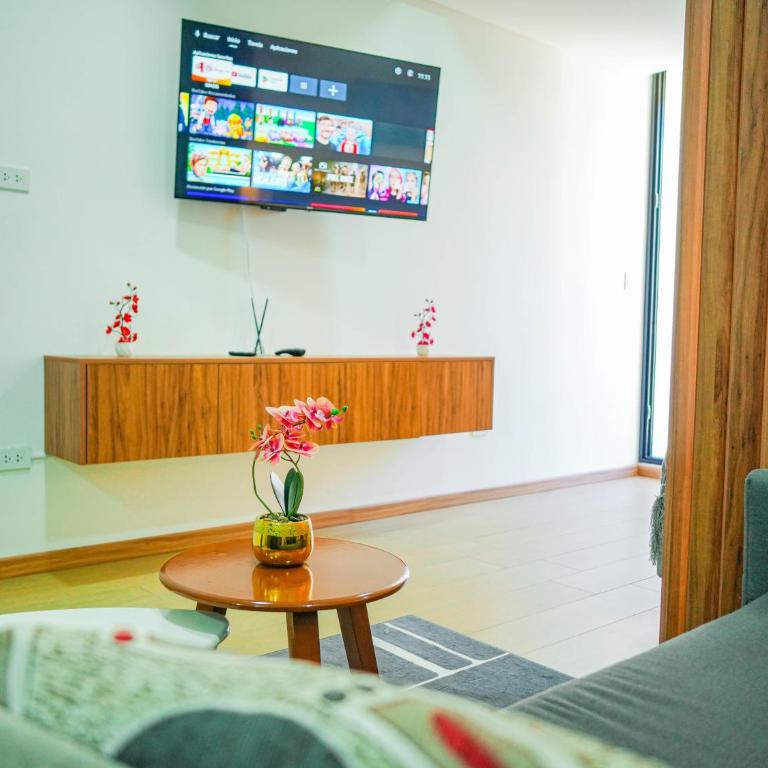 Modern Studio Equipetrol - Estudio con 1 cama grande - 15