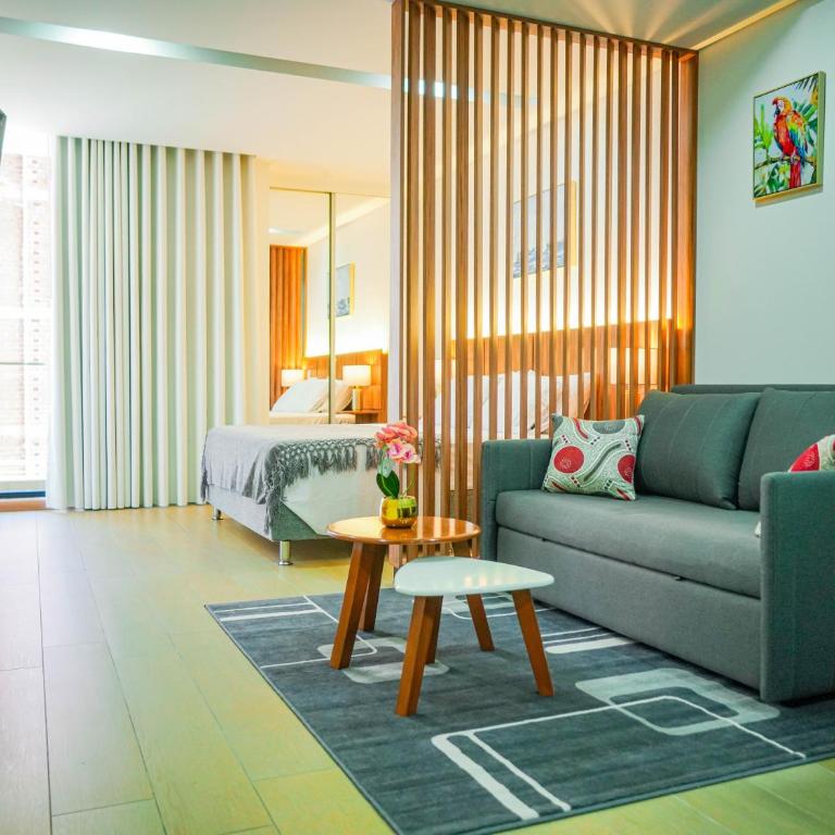 Modern Studio Equipetrol - Estudio con 1 cama grande - 12