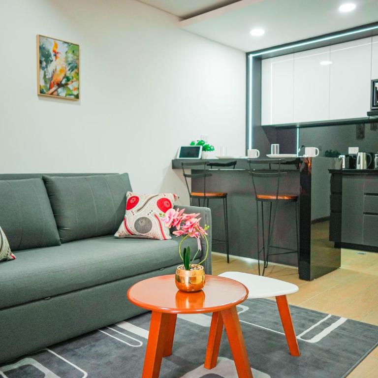 Modern Studio Equipetrol - Estudio con 1 cama grande - 1