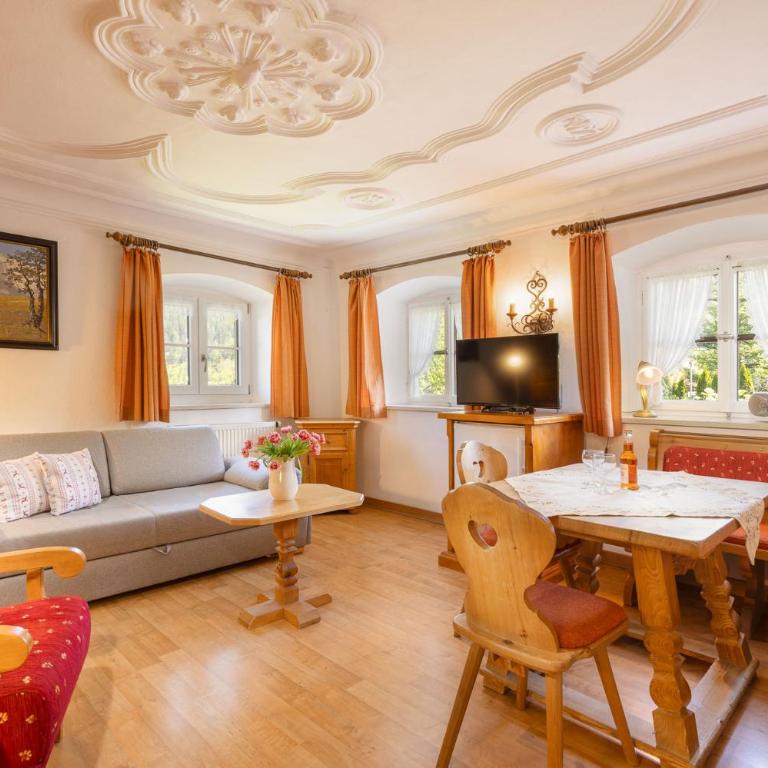 Schwabenbauernhof-Tradition und Moderne erleben - Apartment mit Blick auf die Berge - 6