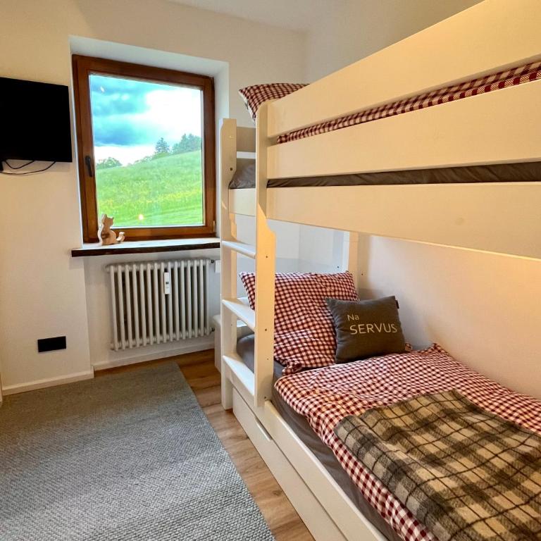 Bergchalet mit Pool und Sauna, ganz nah am Bikepark Weitnau, direkt am Skilift - Apartment mit 1 Schlafzimmer - 26
