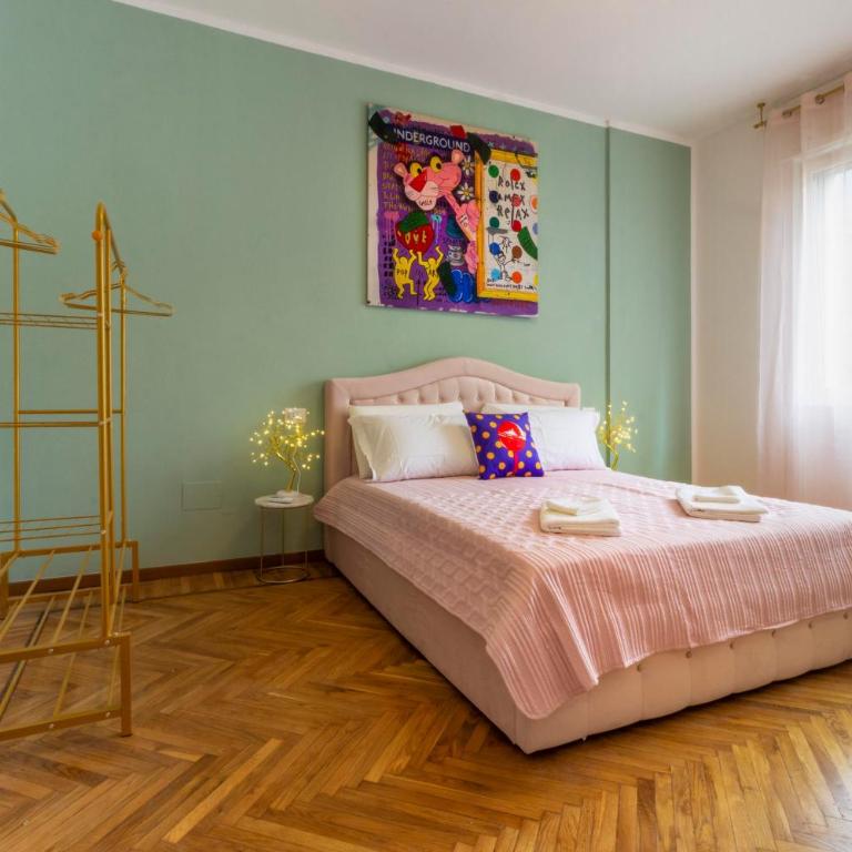 Color Vibes Como Centro Lago - Ampio Appartamento WiFi AC - Appartamento con 1 Camera da Letto - 1