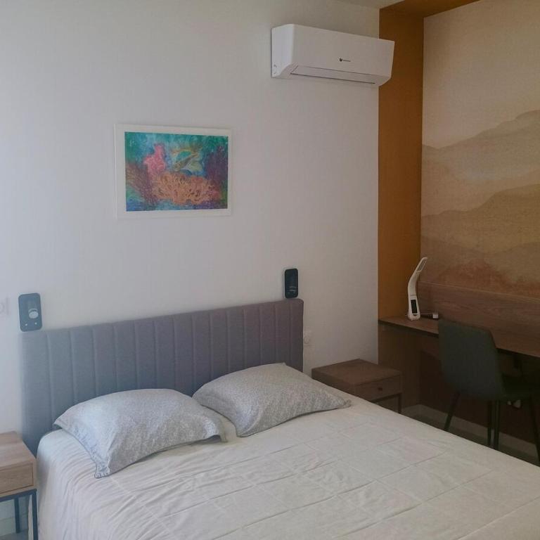 AYAPI - Appartement neuf 3 étoiles avec terrasse et jardin - bord de plage - Appartement 1 Chambre - Vue sur Jardin - 4