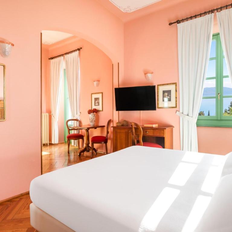 Boutique Hotel Villa Sostaga - Junior Suite con Terrazza e Vista Lago - Villa - 4