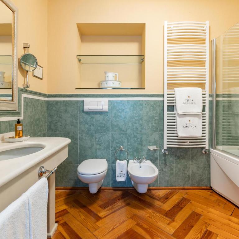 Boutique Hotel Villa Sostaga - Junior Suite con Vista Lago Parziale - Villa - 5