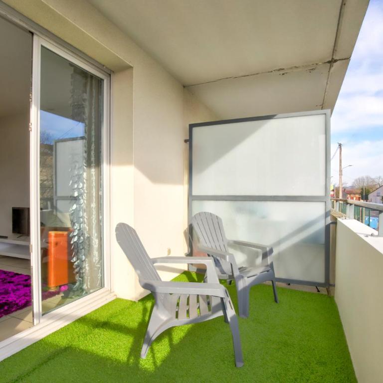 Le Virebent 3 lits parking facile - Appartement 2 Chambres - 38