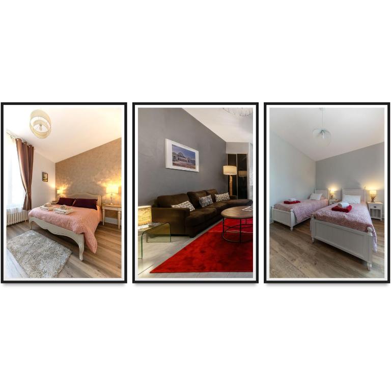 Maison Petillat - Calme en plein centre - 2 chambres 80m2, Wifi - Maison 2 Chambres - 40
