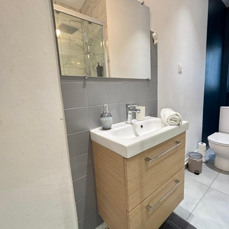 Soh Rent Appartement 3 proche gare et Centre de Strasbourg TV Wifi - Balcon - Apartment - 22
