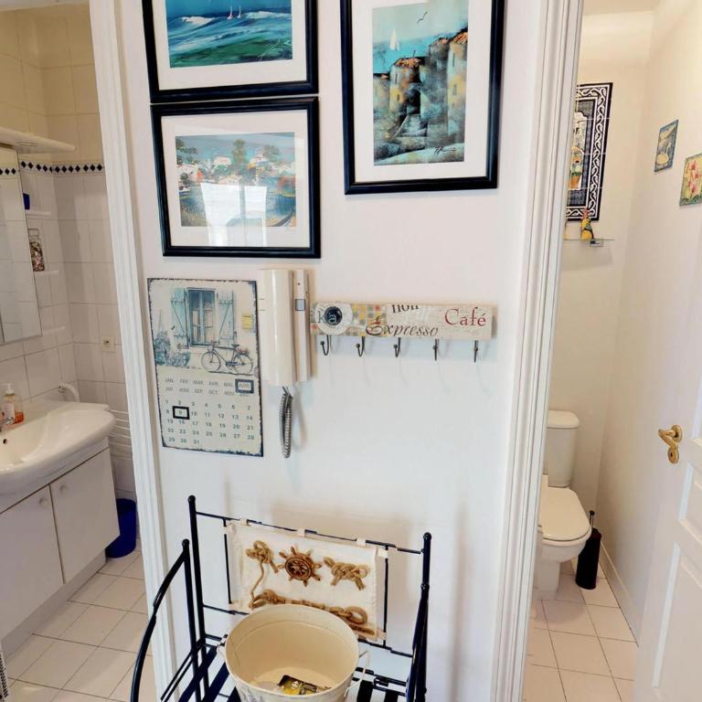 Coquet 2P avec 2 balcons, clim, parking et Wi-Fi gratuit, en plein centre de Menton - FR-1-196-157 - Apartment (4 Erwachsene) - 10