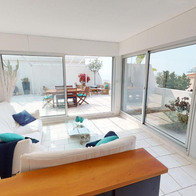 Superbe appartement climatisé avec grande terrasse et parking à Menton - FR-1-196-290 - Apartment (5 Erwachsene) - 8