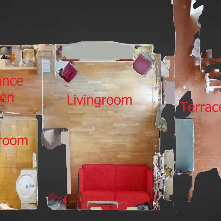 Studio au dernier étage avec terrasse, parking privé, clim, et wifi - centre ville et plage à proximité - FR-1-196-234 - Studio - 13