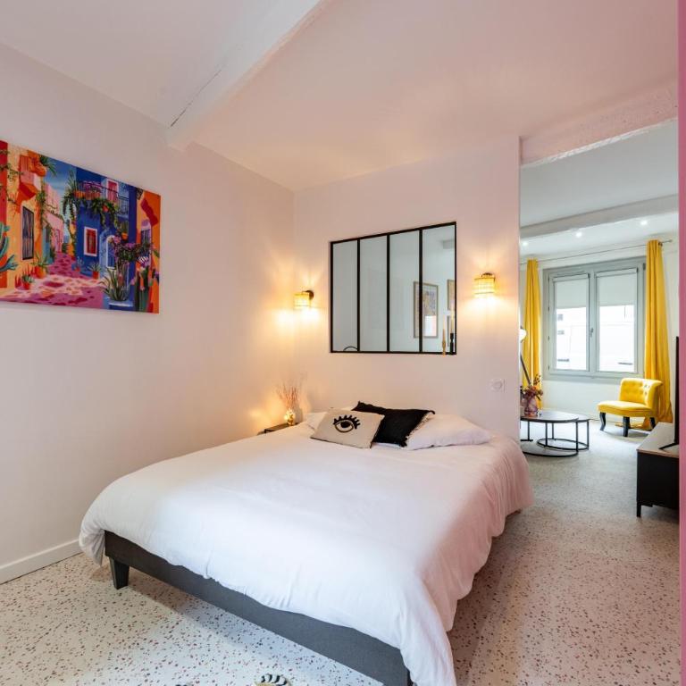 Le Dalmatie - Sauna - Jacuzzi - Clim - Gare SNCF - Apartment mit 1 Schlafzimmer - 17