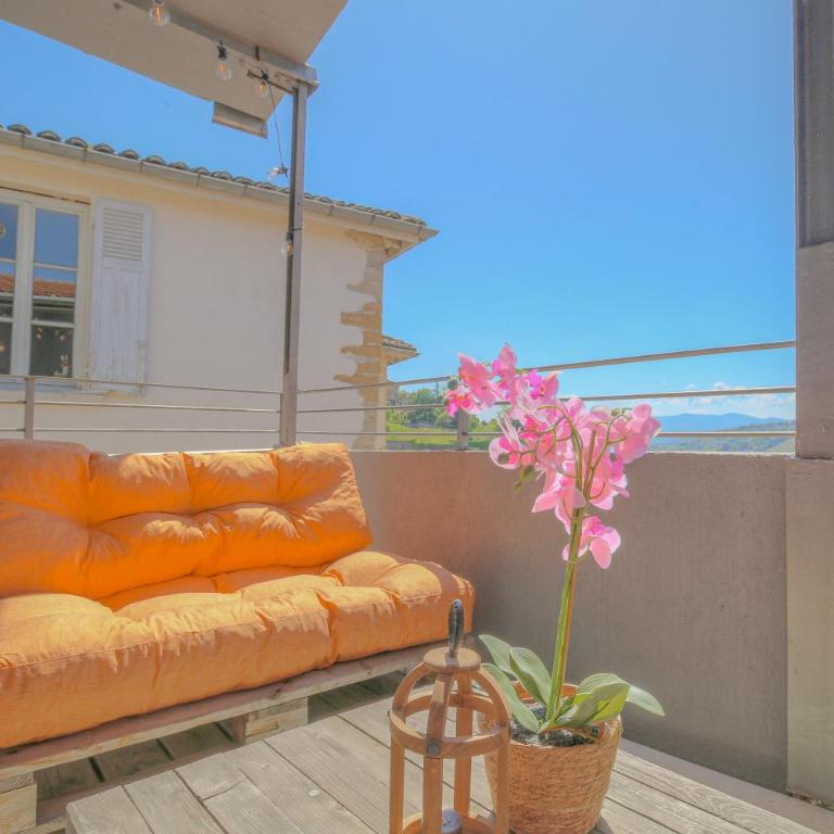 Le Pipet - T2 avec terrasse, vue, à deux pas du théâtre antique - Appartement 1 Chambre - 14