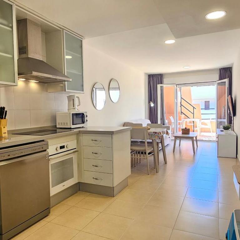 Apartamentos Paraíso Vera Playa, Ed Tahiti, Atico A a pie de Playa, piscina privada en solárium, WI-FI - Apartamento Ático - 18
