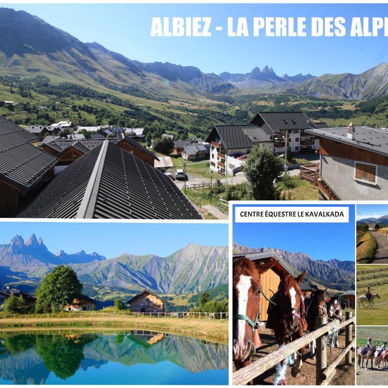 Appart - Chalet du Hameau des Aiguilles - Appartement 2 Chambres avec Vue - 30