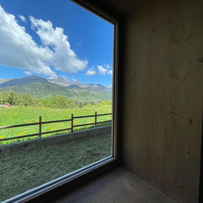 Appartement rénové, 6 pers, 2 ch + coin montagne, centre Crest-Voland, parking, skiroom, WIFI - Three-Bedroom Apartment - 10