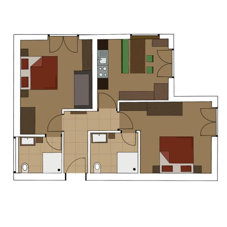 "NATURE erLeben" Appartement & Komfortzimmer - Apartment mit Terrasse - 16