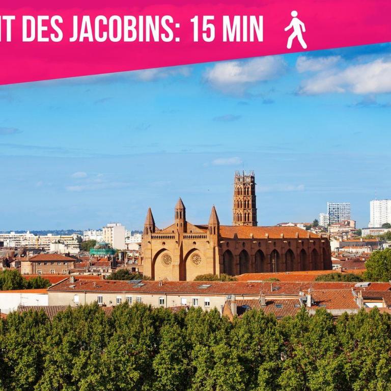 Le Spot de Bayard - Hypercentre Toulouse, Gare Matabiau, Accueil h24, Wi-Fi - One-Bedroom Apartment - 16