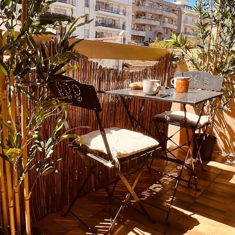 Studio spacieux avec terrasse, à 150m de la plage - Appartement 1 Chambre - 5