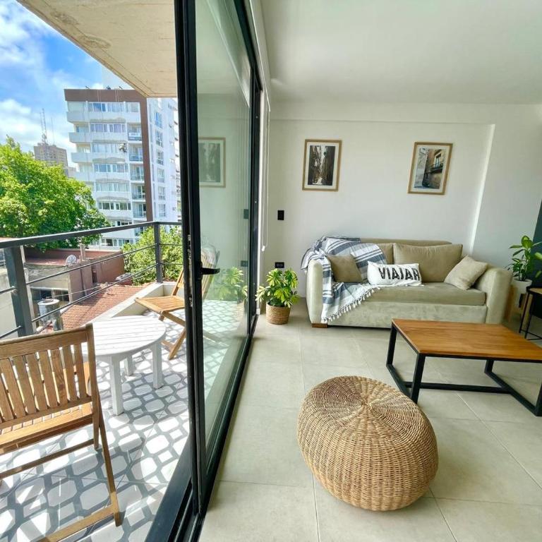 Luminoso Depto 2 ambientes Mar del Plata - Apartamento de 1 dormitorio - 1