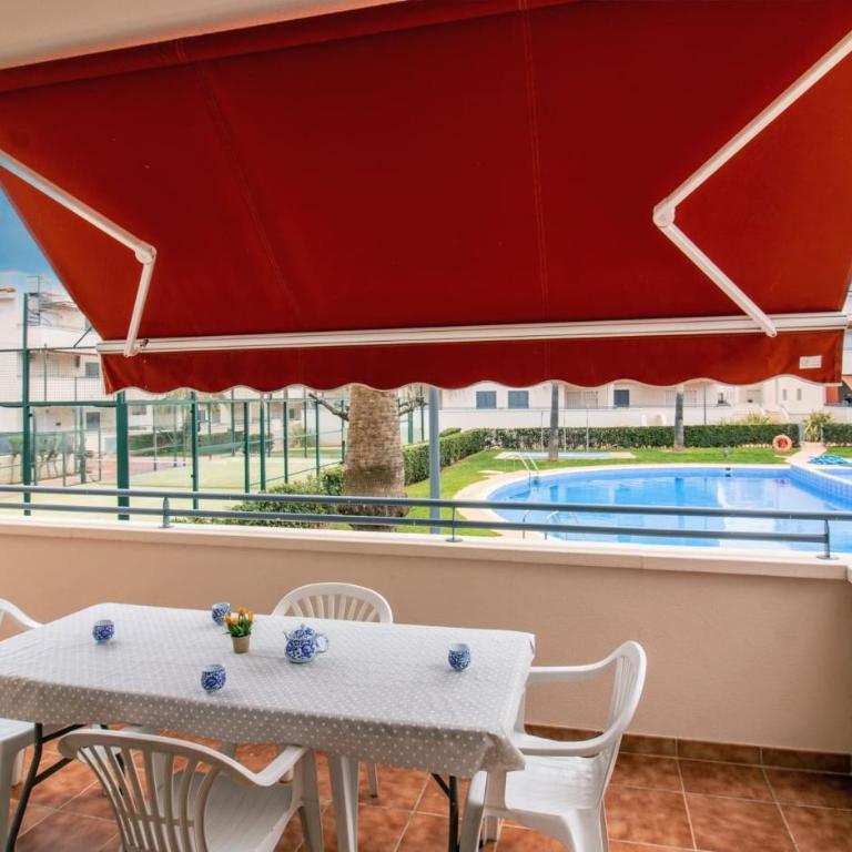 Las Arenas Bajo frente a la piscina ALBERT VILLAS - Apartamento con vistas a la piscina - 25