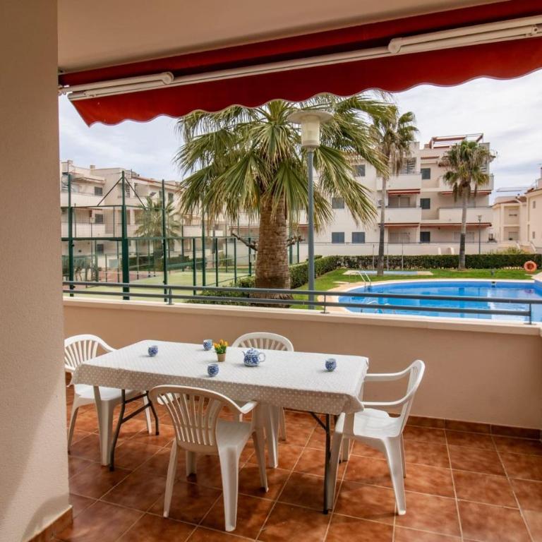 Las Arenas Bajo frente a la piscina ALBERT VILLAS - Apartamento con vistas a la piscina - 23