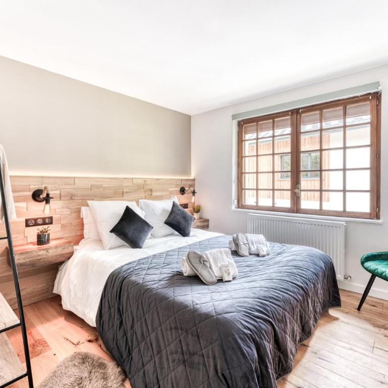 Appartement de Luxe avec Jacuzzi, Vue Montagne et Jardin - Maisonette - 4