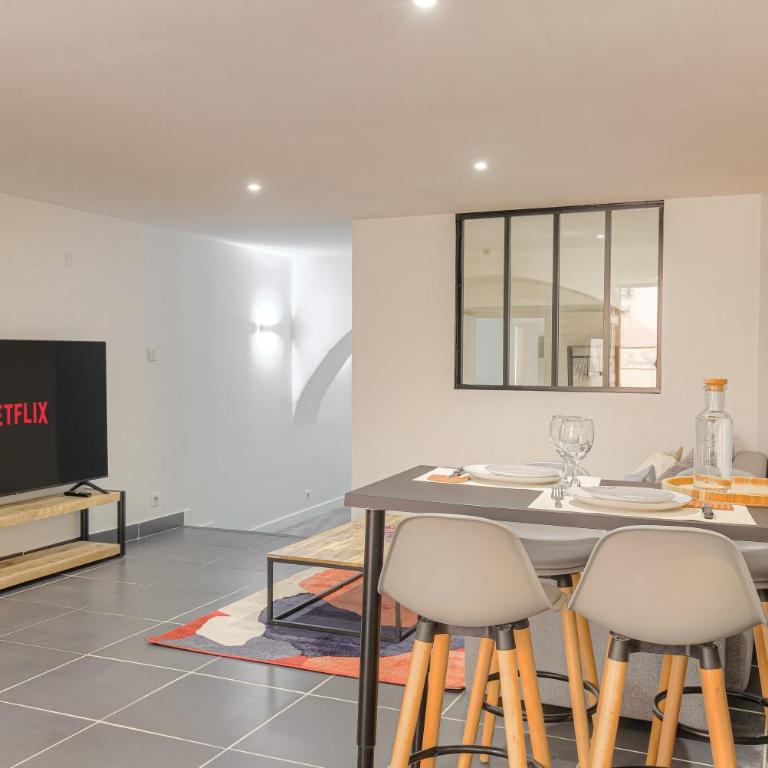 Le Siméon - T2 plein pied, cosy, au cœur de la zone piétonne - Appartement 1 Chambre - 9